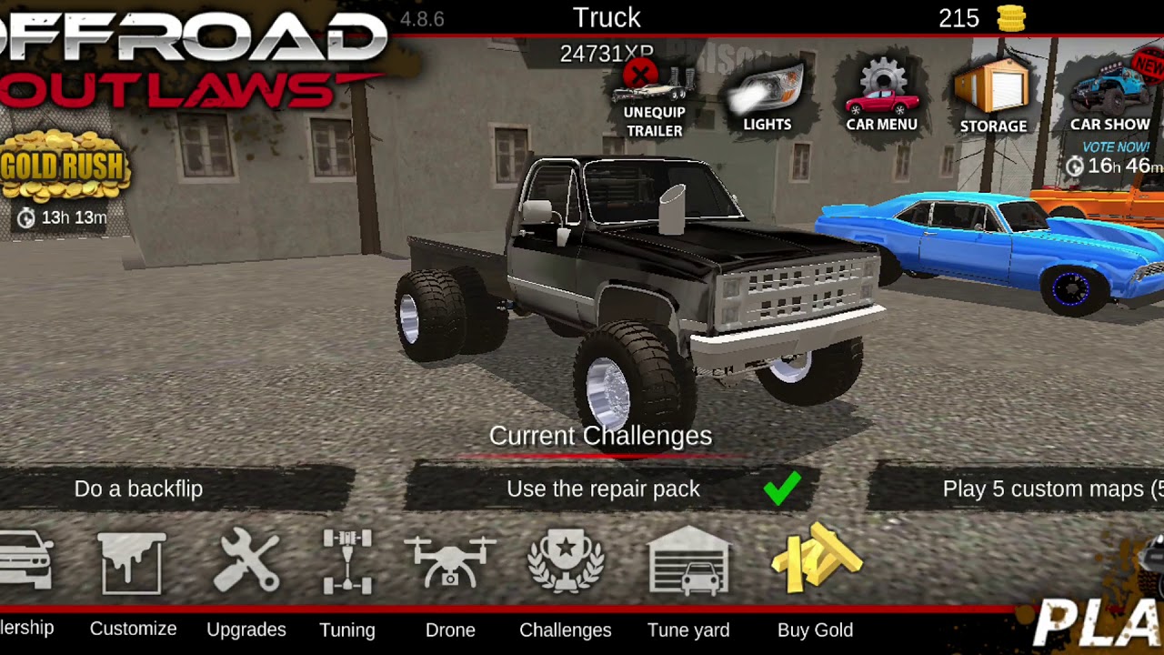 Building every car in *Offroad Outlaws* (Car 2) YouTube