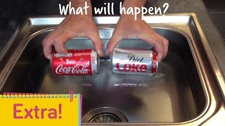 Floating And Sinking Coke Cans - Experimental Extra