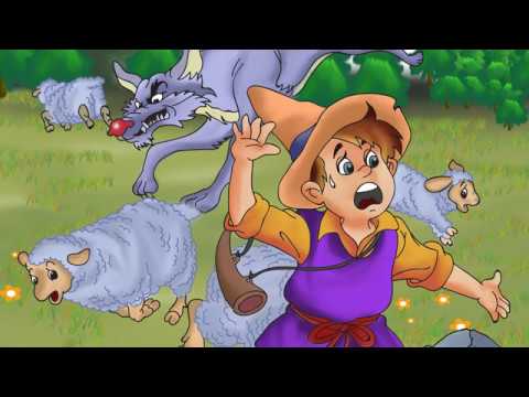 用童話故事 Fairly Tables 學英語 狼來了the Boy Who Cried Wolf Youtube