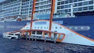 Tender Docking on Celebrity Apex