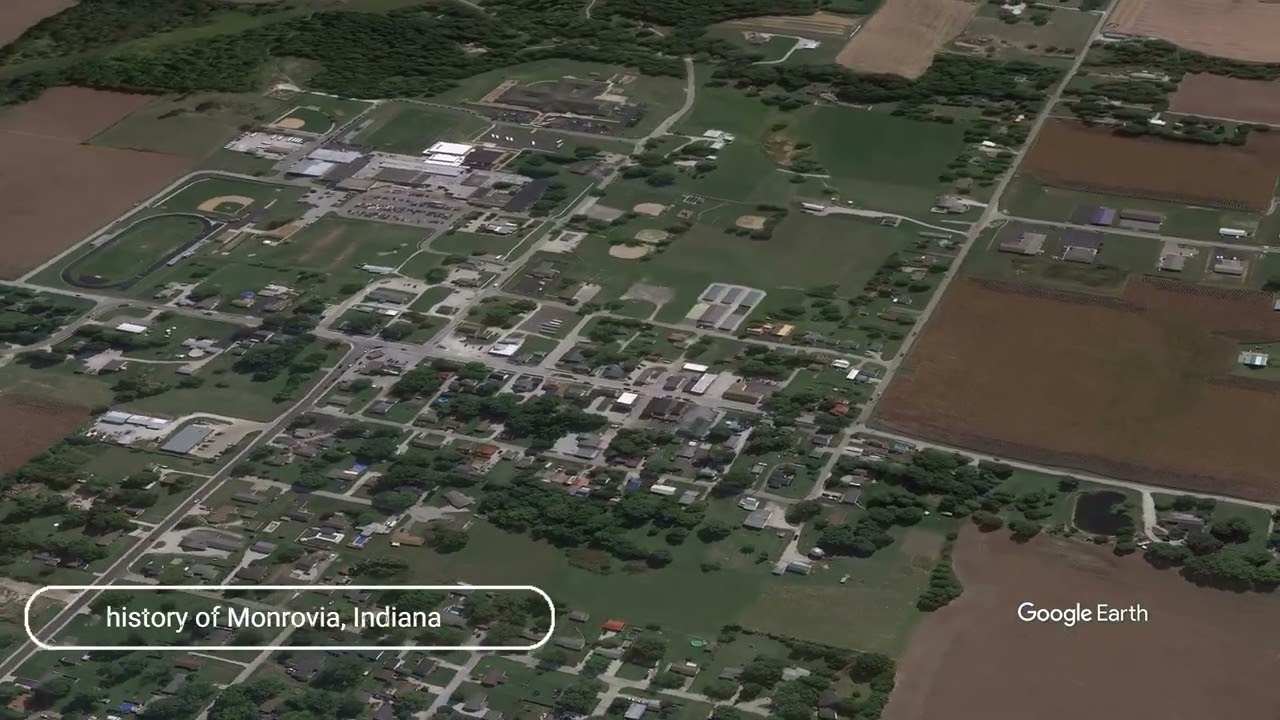 The history of Monrovia, Indiana
