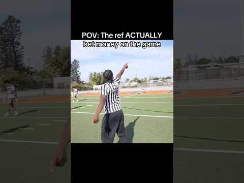 Ref CAUGHT betting on the game #exposed #football
