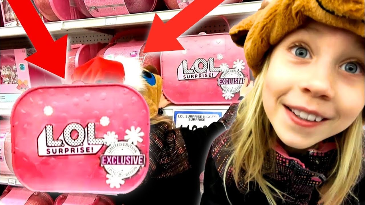 MOM CAN'T SAY NO! LOL Surprise LIMITED EDITION EXCLUSIVE Bigger Surprise! Skit!