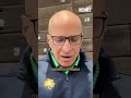 Notre Dame AD Pete Bevacqua shares an update on the USC rivalry ☘️ #shorts #sports
