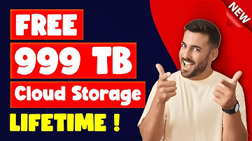 🚀How to Get Free 1 Petabyte (~ 999 TB) Cloud Storage ☁️ for Lifetime | Free Unlimited Cloud Storage