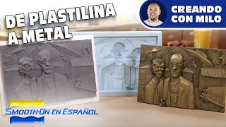 Tutorial de moldes - Convirtiendo una escultura de plastilina a metal con fundición en frío