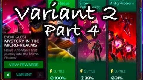 MCOC Variant 2 Chapter 2 Exploration!