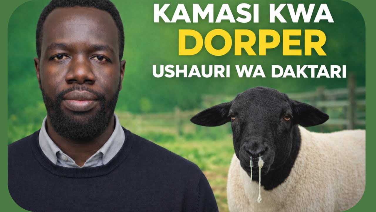 Ufugaji wa Kondoo wa Dorper Kenya | Kamasi kwa Dorper Wapya na Ushauri wa Daktari