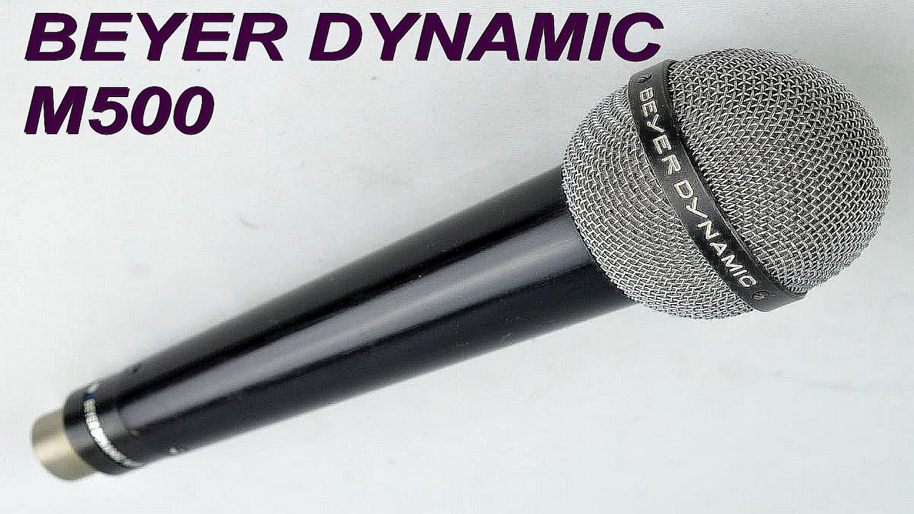 gibfen777　リボンマイク beyer dynamic M500N Microphone of Legends: The Beyerdynamic M500 Ribbon, Preferred by