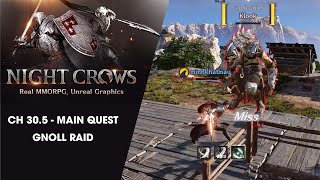 NIGHT CROWS CH 30.5 - MAIN QUEST '''GNOLL RAID''' (ACC 192)