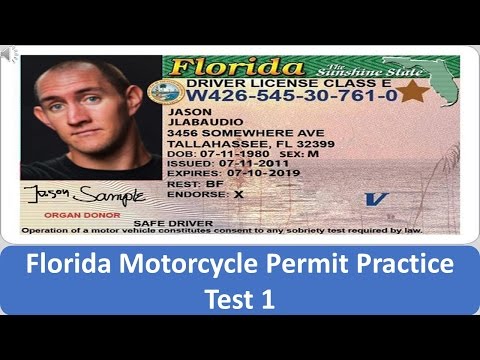 Vídeo: Quant costa una matrícula de motocicleta a Florida?