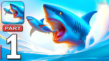 Shark Universe - Gameplay Walkthrough Part 1 - Underwater Shark Sea Adventure (Android, iOS)