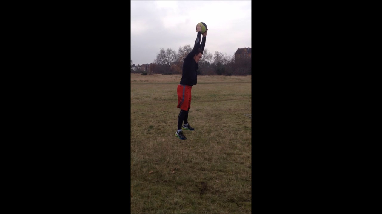 Medicine ball power exercises 