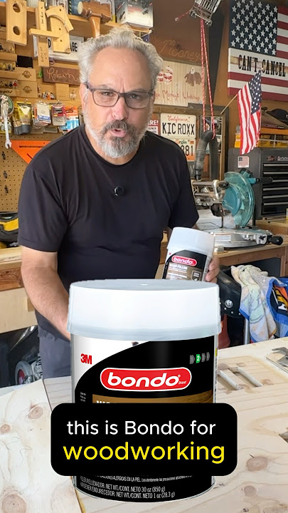How To Use Bondo For Woodworking!