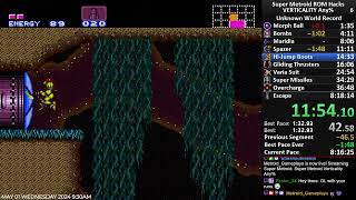 Super Metroid Verticality Any% in 2:08:14