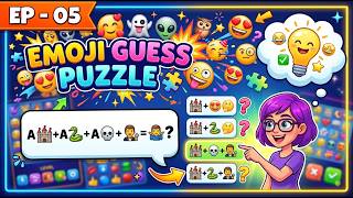 Emoji Guess Puzzle Gameplay Walkthrough | Solve Fun Emoji Riddles & Brain Teasers (EP -  05) screenshot 4