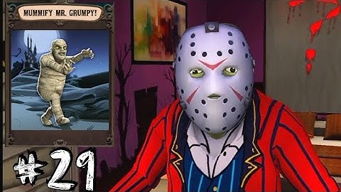 Scary Stranger 3D Spooky Season Mummify Mr Grumpy Level 3 Part 29 Gameplay Walkthrough (ios:android)