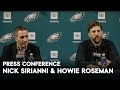 Nick sirianni and howie roseman recap the 2024 nfl draft