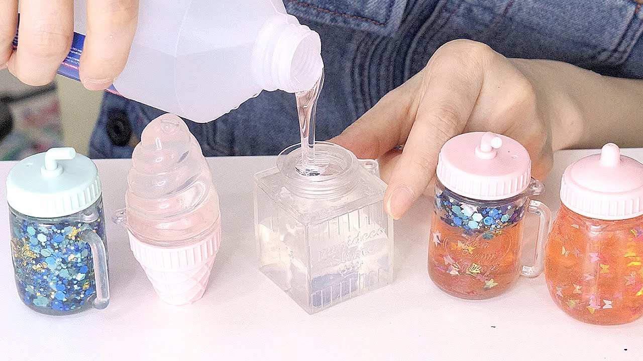 透明な水系スクイーズをリメイクしてオリジナルにしていくよ