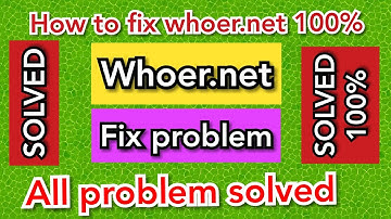 How to fix whoer.Net100%|problem solved|Fix problem|all problems solved
