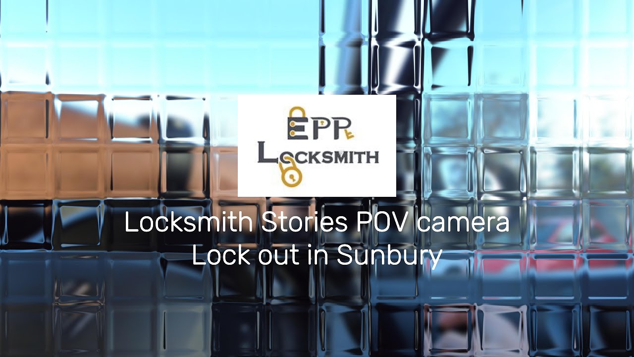 Locksmith Stories POV camera - Lockout Sunbury on Thames EPRLocksmith 