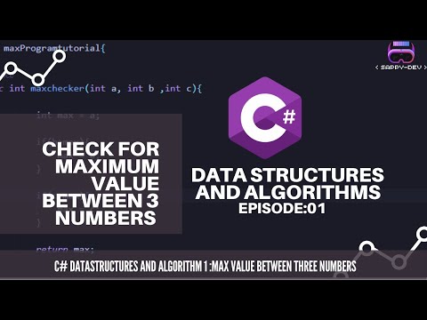C# DSA: Find the max value (Episode:1)