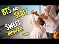 BTS and THEIR STAFF sweet moments :)