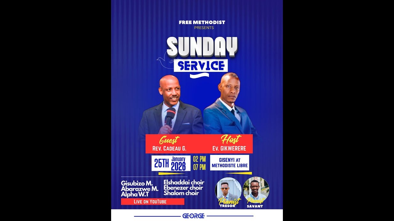 IGITARAMO CYO  KUCYUMWERU  TARIKI 25/01/2026  FREE METHODIST CHURCH RUBAVU PARISH