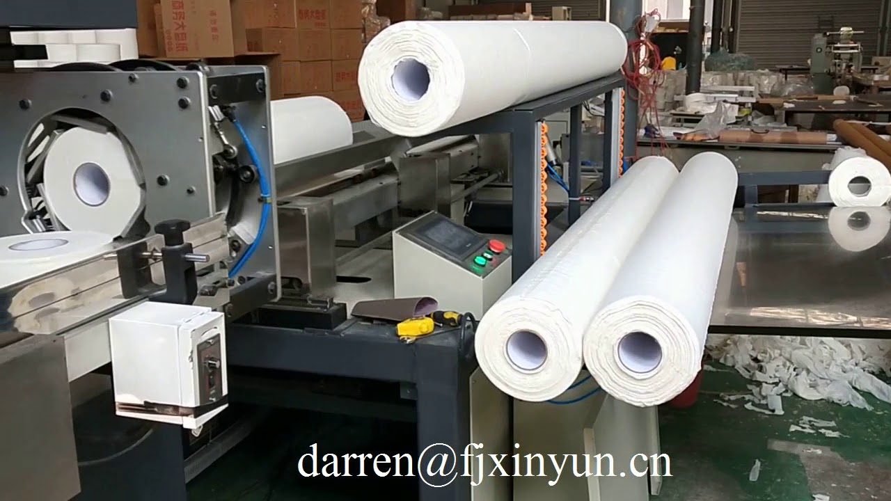 Máquina de corte de papel higiénico HRT JRT maxi rollo