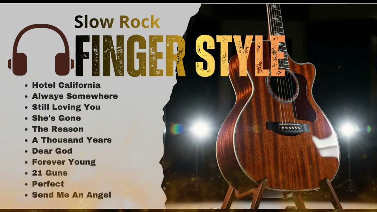 Vintage 70s 80s 90s Slow Rock 💔 Deep Emotional Fingerstyle Acoustic Guitar