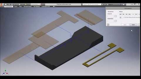 MEMS Piezoelectric Cantilever Animation