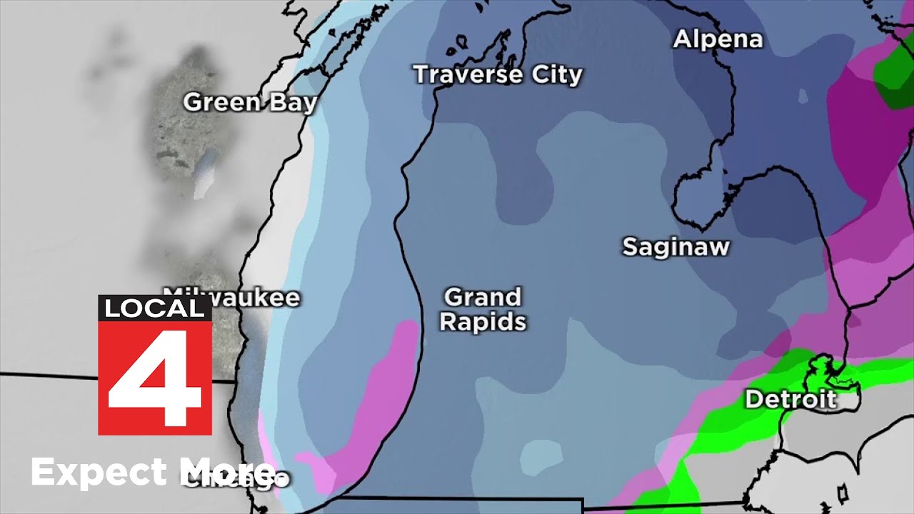 Tracking winter storm in Metro Detroit: Here's the latest forecast ...
