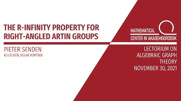 Pieter Senden, The R-infinity property for right angled Artin groups