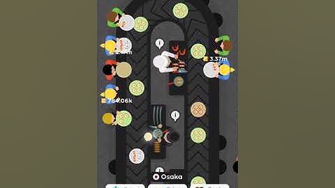 Sushi Bar Idle Gameplay Part 6 - Osaka