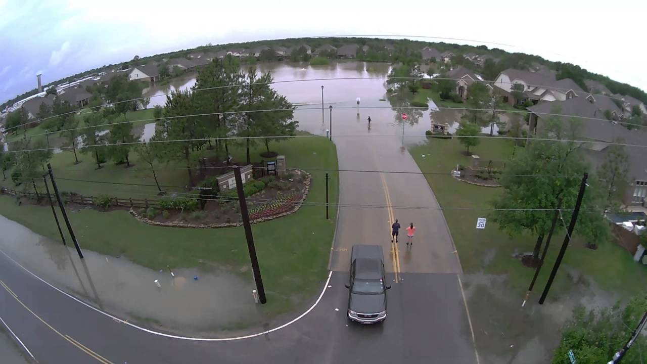 Flooding in Cypress Texas YouTube
