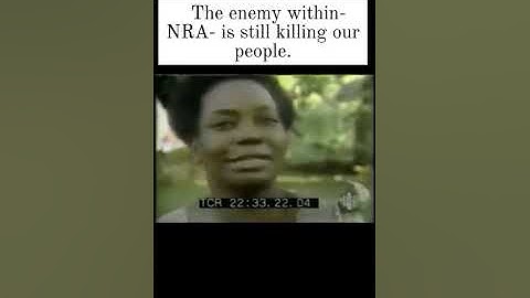 The enemy within NRM-Is still killing our people.