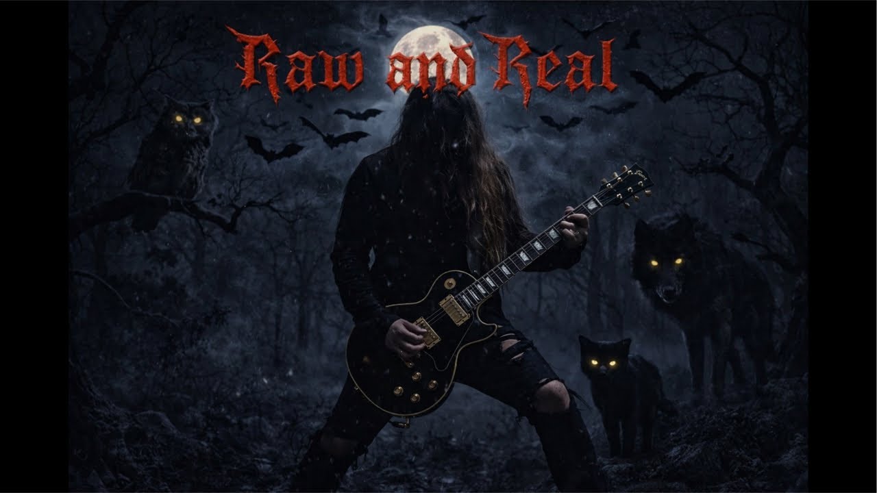 Live- Raw Dark Acoustic/HEAVY METAL Guitar