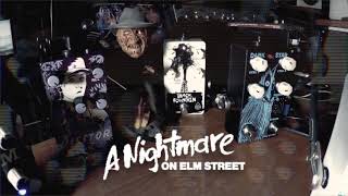 playing the NIGHTMARE ON ELM STREET's theme with OLD BLOOD NOISE pedals - Alfonso Corace