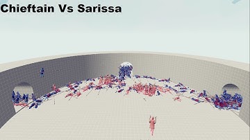 107v181 Chieftain Vs Sarissa TABS | TOTALLY ACCURATE BATTLE SIMULATOR