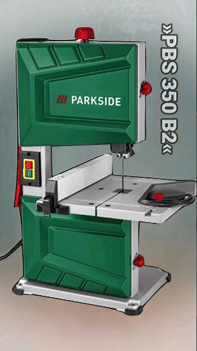 PARSIDE Bandsaw PBS HBS20) A1 - Testing YouTube 350 Unboxing (Scheppach and