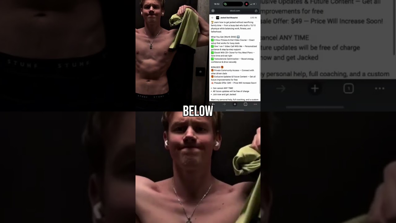 Busy Dad's SECRET PHYSIQUE: Workout & Diet Program Revealed! 