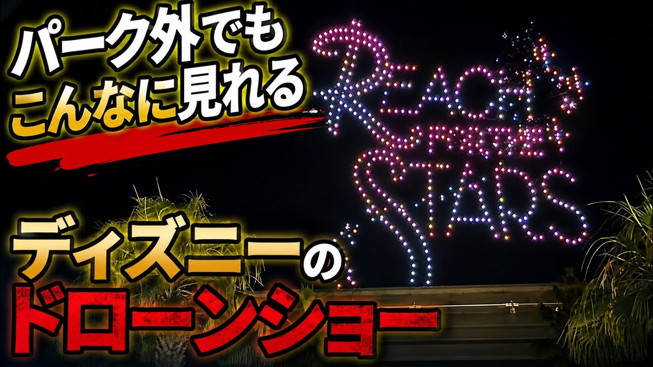 no.0405  砂嵐のハウライトと惑星ドゥルージー　一点物 Must-See] Can You Watch the Drone Show From Outside the Park? 4