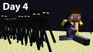 No Armor Hardcore  Episode 4  Enderman Death