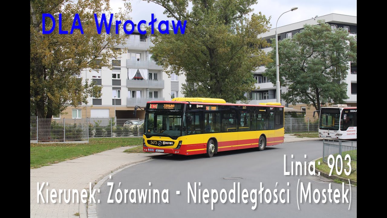 [🇵🇱PL] TIMELAPSE: DLA Wrocław - Linia: [🚍903]