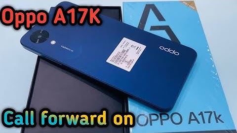 Call Forward Stop In Oppo A17K, How To Stop Call Forward In Oppo A17K,