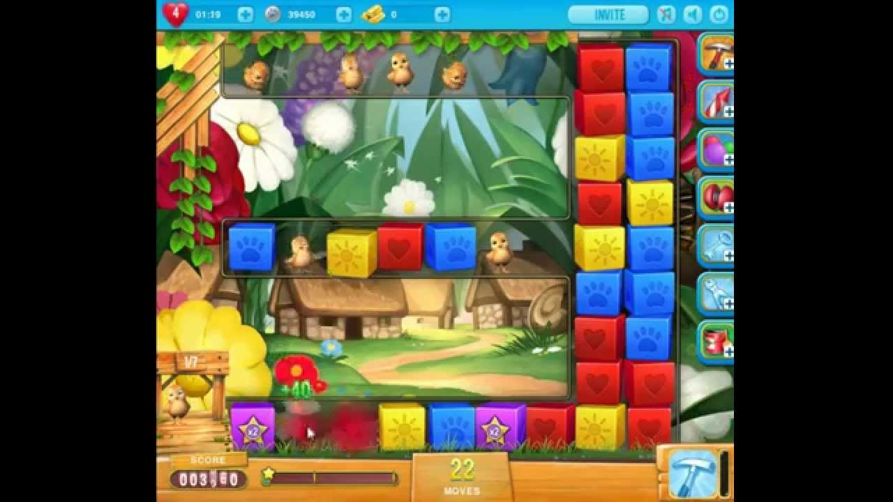 Pet Rescue Saga level 736 no buyed hammers 😈 ►TOBIAS DEAMON◄