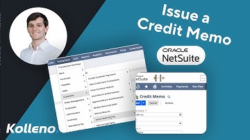 NetSuite Tutorial | Issue a Credit Memo in NetSuite