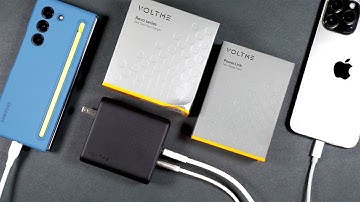 VOLTME 140W USB C Power Adapter, Quick Charge Devices Small & Large