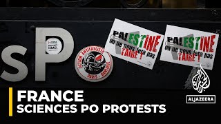 Protesters in Paris say some students on hunger strike
