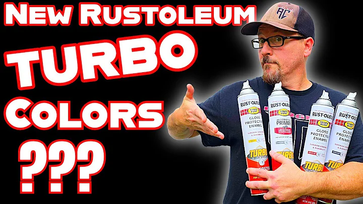 (Sneak Peek) New Rustoleum TURBO (Spray Paint) Colors Are FINALLY Here!!!